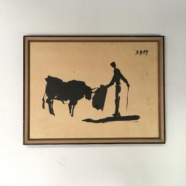ARTWORK, Bullfight & Toredor (Small) - Picasso's Bullfight 